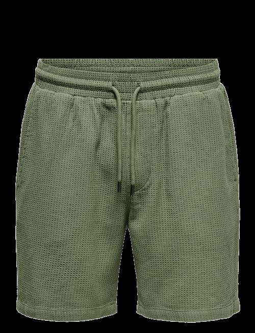 ONLY & SONS | Onsbertil Waffle Shorts | M