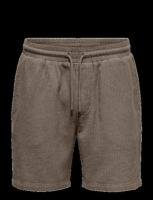 ONLY & SONS | Onsbertil Waffle Shorts | S