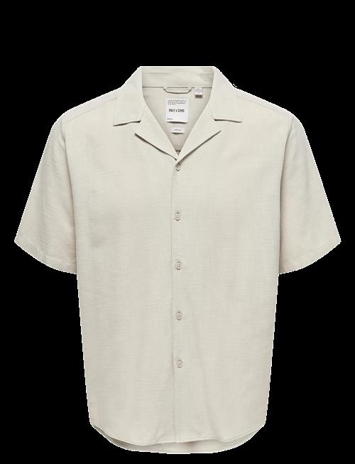 ONLY & SONS | Onsjannick Structure Ss Resort Shirt | L