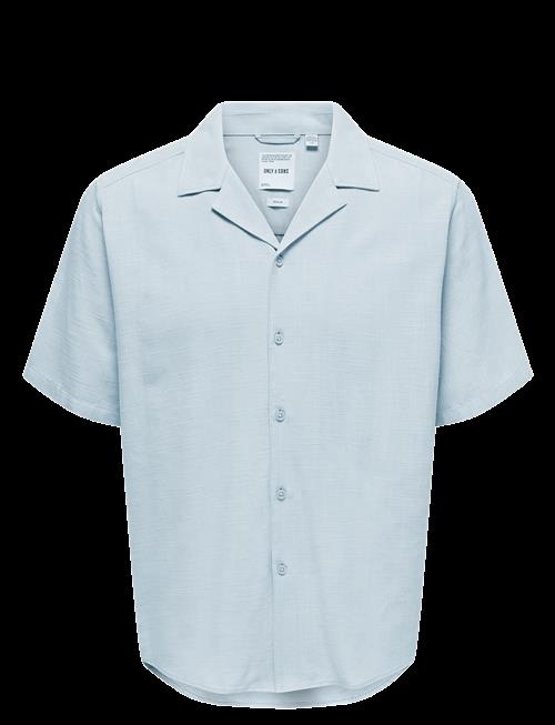 ONLY & SONS | Onsjannick Structure Ss Resort Shirt | XL