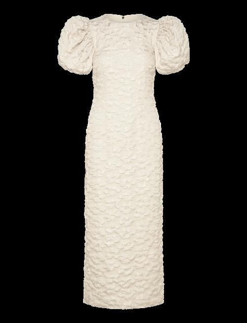 ROTATE | Jacquard Midi Puffy Dress | 32