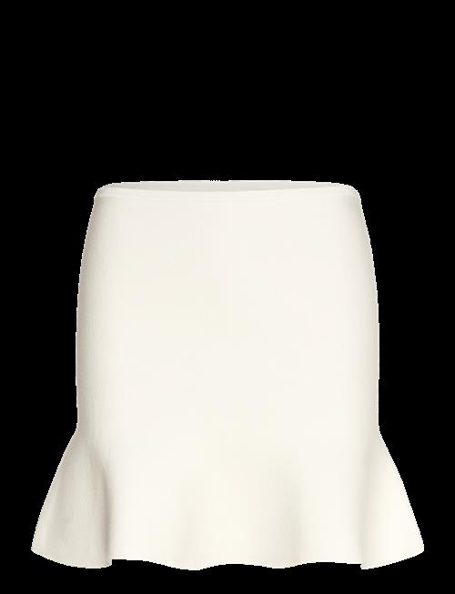 Mango | Fine-Knit Peplum Top | M