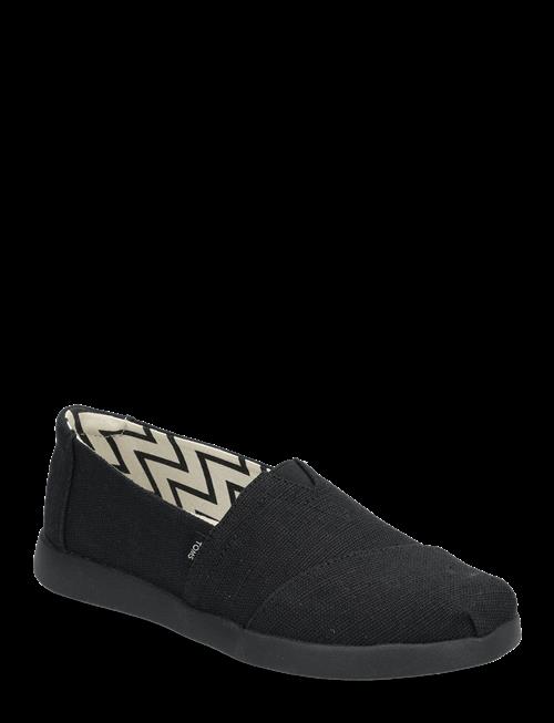 TOMS | Blk Blk Hrtg Canvas Wm Alplus Esp | 37.5