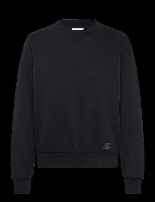 Calvin Klein Jeans | A- Ls Badge Logo Terry Crew Nk | XXS