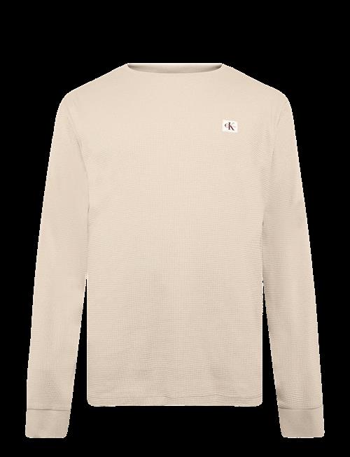 Calvin Klein Jeans | Ls Waffle Badge Crewnk Tee | XXL