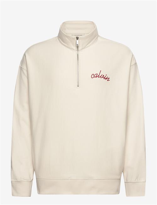 Calvin Klein Jeans | Premium Terry Chain Stitch Qtr Z | XL