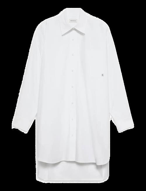 Calvin Klein Jeans | Cotton Oversized Mini Shirtdress | XXS