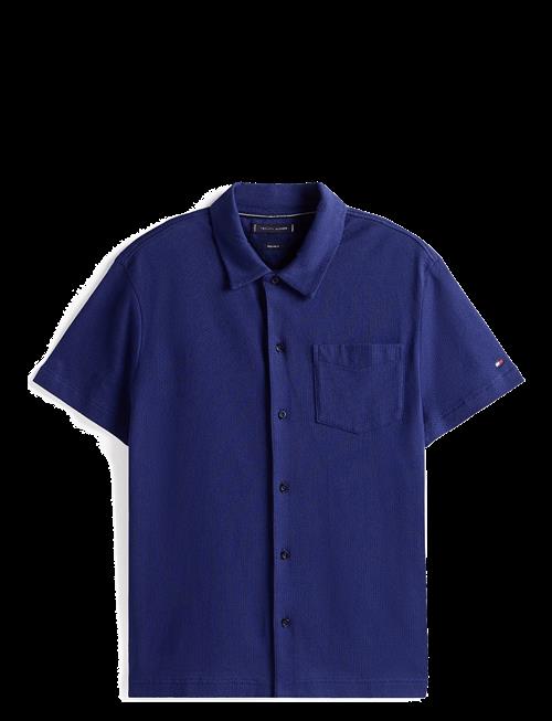 Tommy Hilfiger | Open Knit Full Placket Reg Polo | M