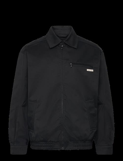 Calvin Klein Jeans | A- Ls Cotton Fz Blouson Jacket | XS