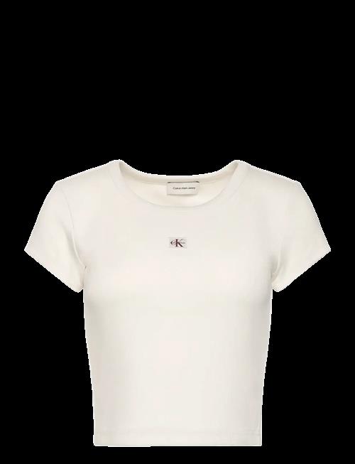 Calvin Klein Jeans | Ss Heritage Label Baby Tee | XS