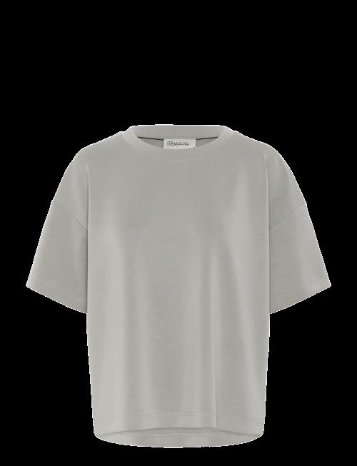 My Essential Wardrobe | Hellemw Emb Boxy Tee | XL/XXL