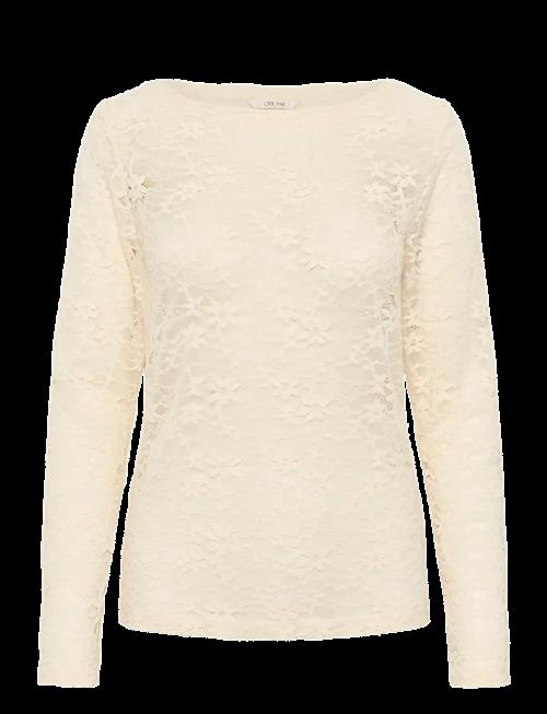 Cream | Cringe Lace Blouse | XXL