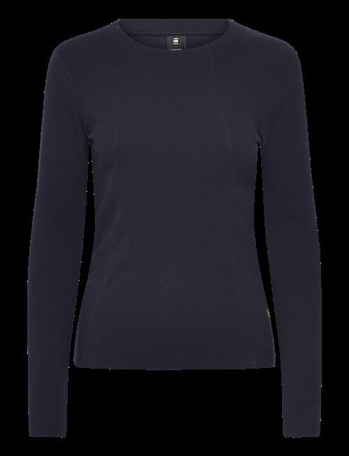 G-Star | A Line Slim Rib R T L\S Wmn | S