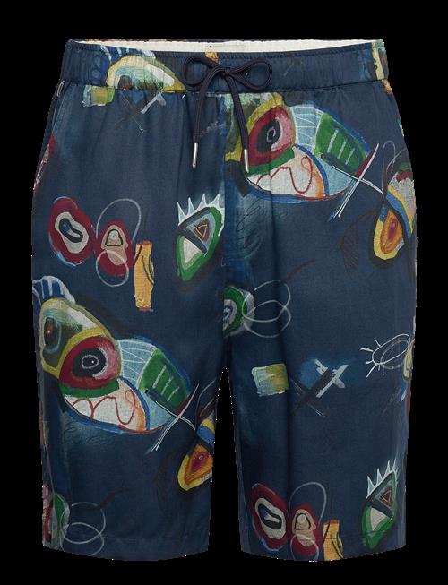 Scotch & Soda | Fave - Relaxed Fit Printed Tencel Bermuda Short | 28