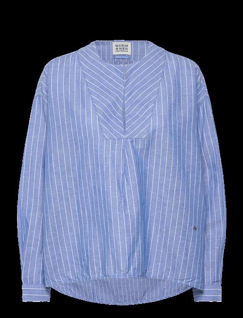 Scotch & Soda | Cotton Linen Bib Shirt | 38