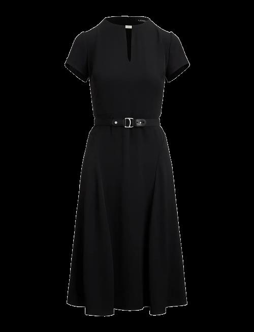 Lauren Ralph Lauren | Belted Georgette Dress | 40