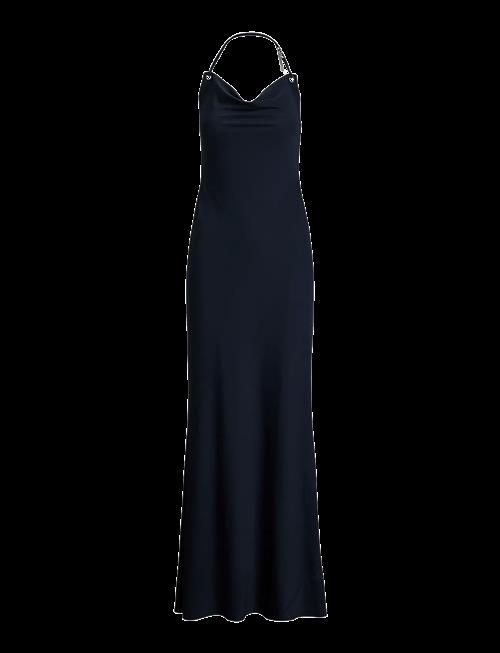 Lauren Ralph Lauren | Jersey Cowlneck Halter Gown | 44