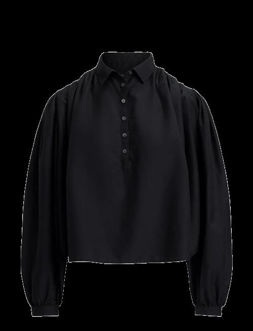 Polo Ralph Lauren | Pleated Cotton-Silk Shirt | XL