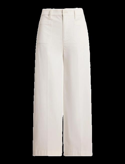 Lauren Ralph Lauren | Stretch Chino Wide-Leg Cropped Pant | 38