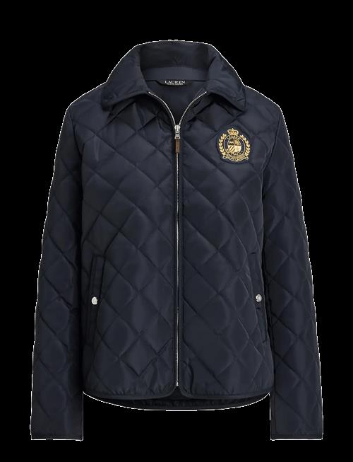 Lauren Ralph Lauren | Crest-Patch Diamond-Quilted Jacket | S