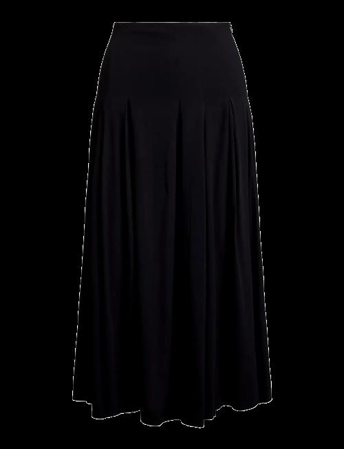 Polo Ralph Lauren | Pleated Crepe A-Line Skirt | 36