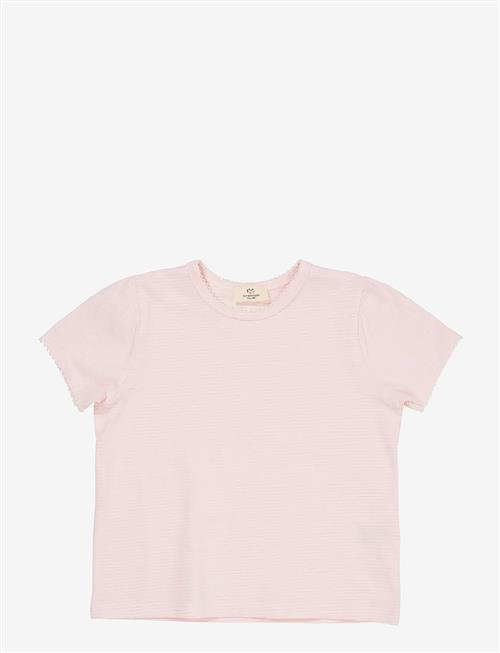 Copenhagen Colors | Striped T-Shirt W. Ruffle Sleeves | 110
