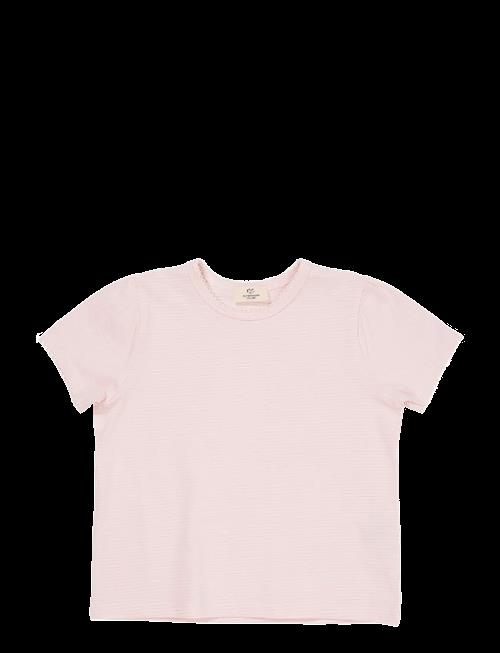 Copenhagen Colors | Striped T-Shirt W. Ruffle Sleeves | 128