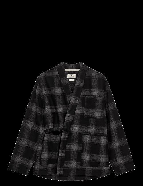 Anerkjendt | Akjesper Wool Check Kimono | XXL