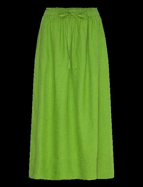 Selected | Slflinna Mw Midi Linen Skirt B | 36