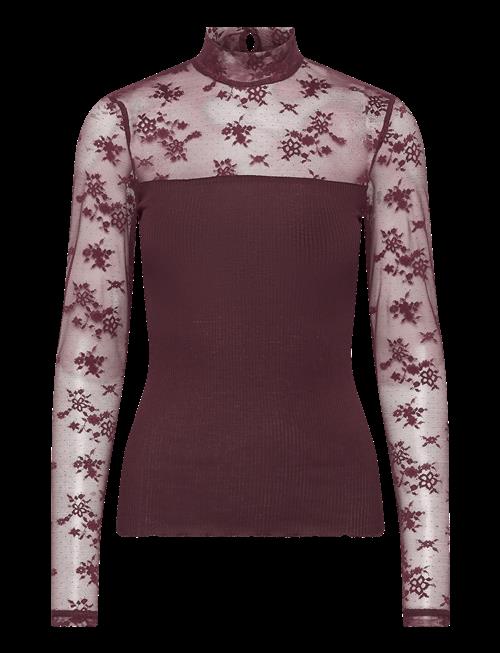 RM By Rosemunde | Rmwbalta Modal Ls T-Neck Full Lace | L