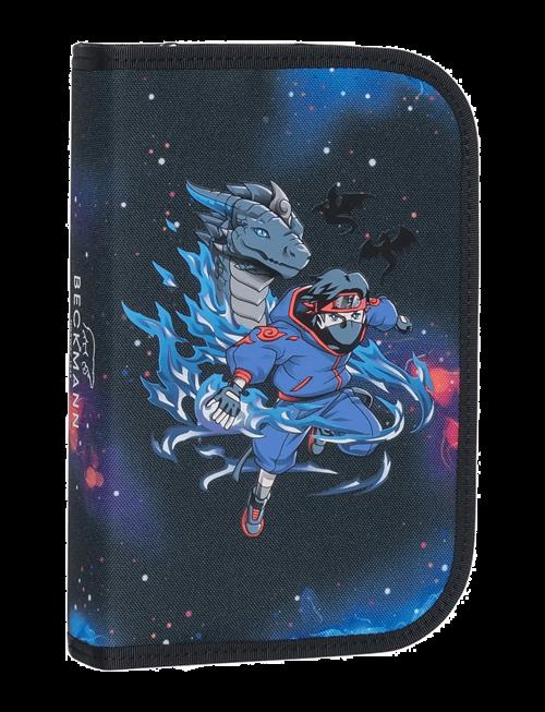 Beckmann Norway | Single Section Pencil Case With Content, Ninja Elements | ONE SIZE