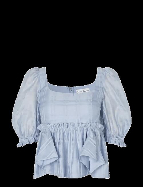 STINE GOYA | 2441 Sheer Organza Plaid, Sheer Ruf | L