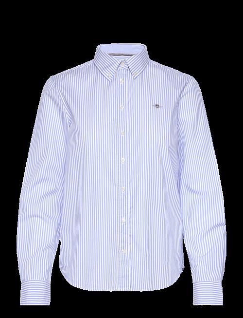 Gant | Reg Poplin Banker Striped Shirt | 36