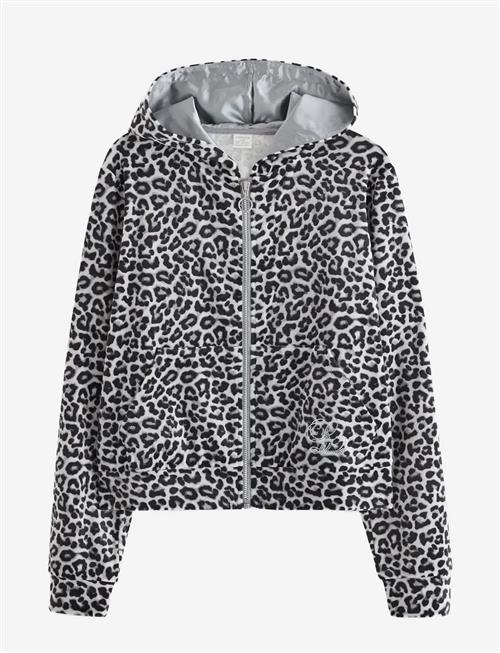 Lindex | Sweatshirt Velour With Hoodie | 128
