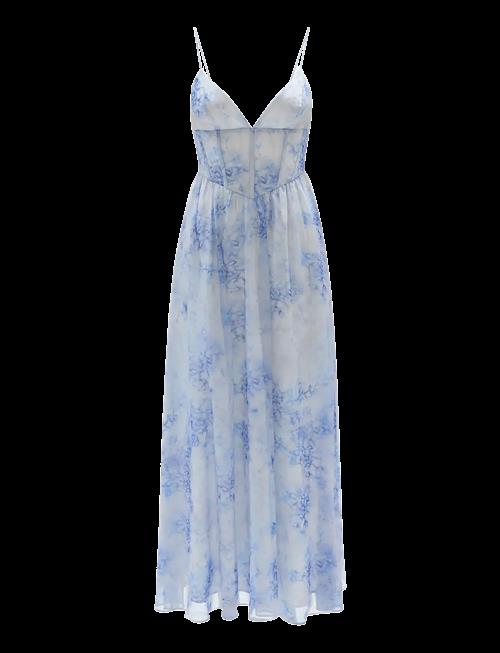 Bardot | Elias Printed Maxi Dress | 38