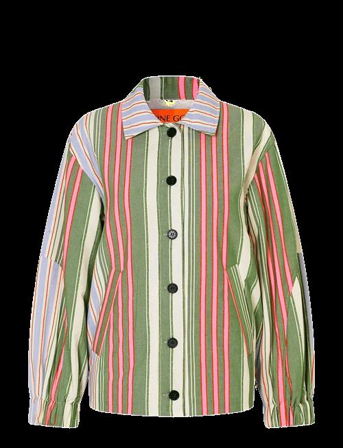 STINE GOYA | 2363 Striped Cotton, Oversized Util | XL