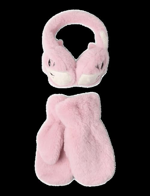 Lindex | Fake Fur Mittens And Earmuffs | 10/12