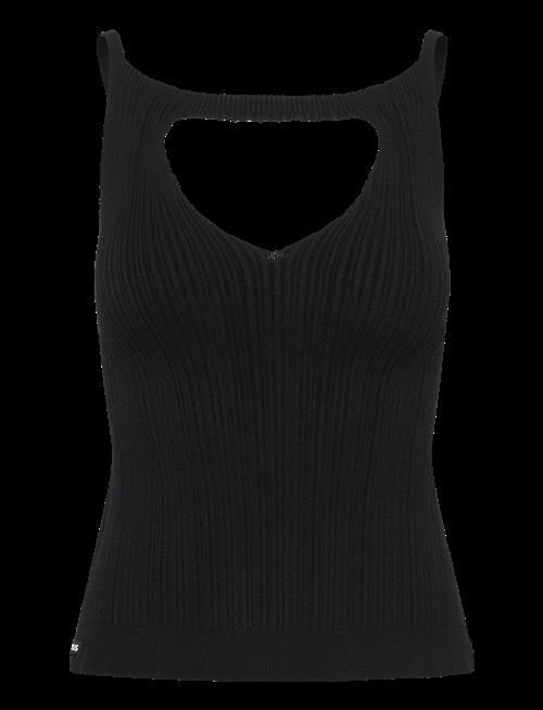 ALOHAS | Temis Black Tricot Top | M
