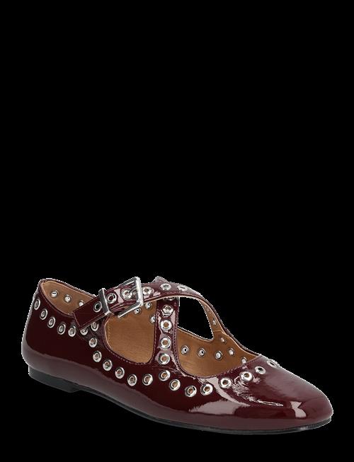 Bianco | Bialilja Cross Mary Jane Studded Faux Leather | 38