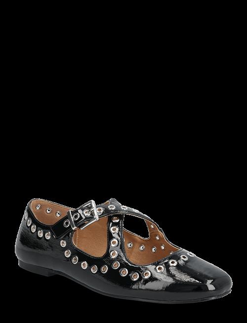 Bianco | Bialilja Cross Mary Jane Studded Faux Leather | 41