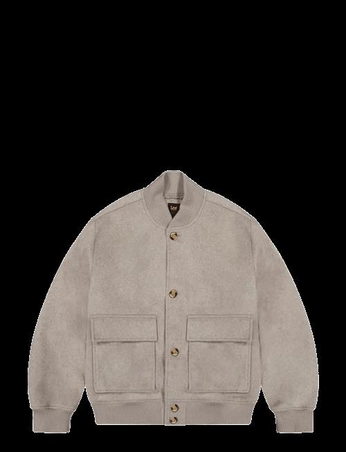 Lee Jeans | Wool Bomber Jacket | L
