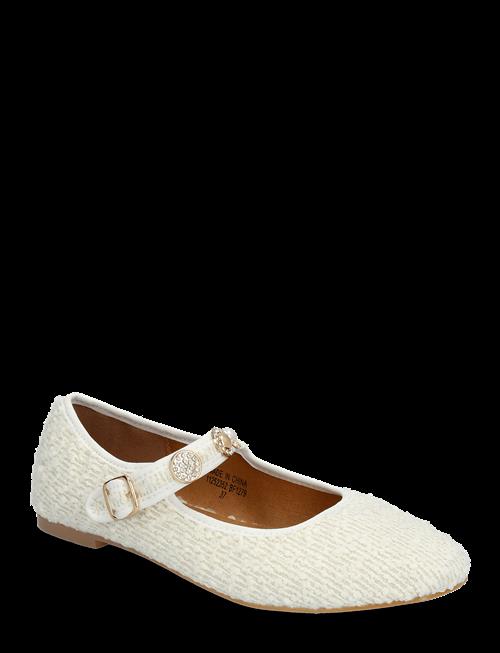 Bianco | Bialilja Trimmed Mary Jane Textile | 39