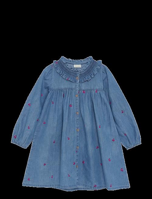 Minymo | Dress Ls W. Emb | 110
