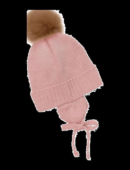 Huttelihut | Bonnet Wool Knit Alpaca Pompom | 9-12M