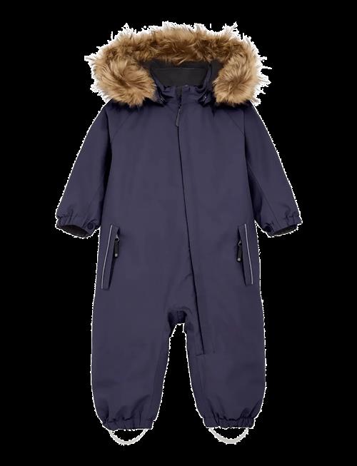 Color Kids | Baby Coverall W. Fake Fur | 98