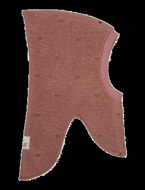 Huttelihut | Balaclava All Over Emb. Wool | 12/24M