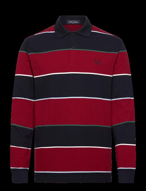Fred Perry | Hw Jersey Striped Polo Shirt | L