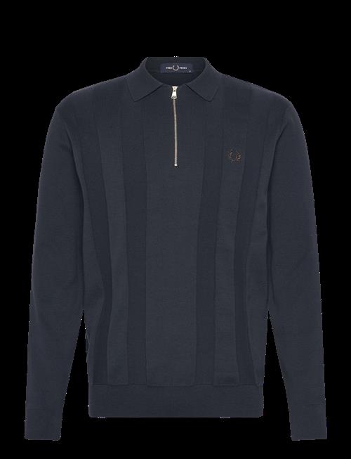 Fred Perry | Tonal Stripe Knitted Shirt | M