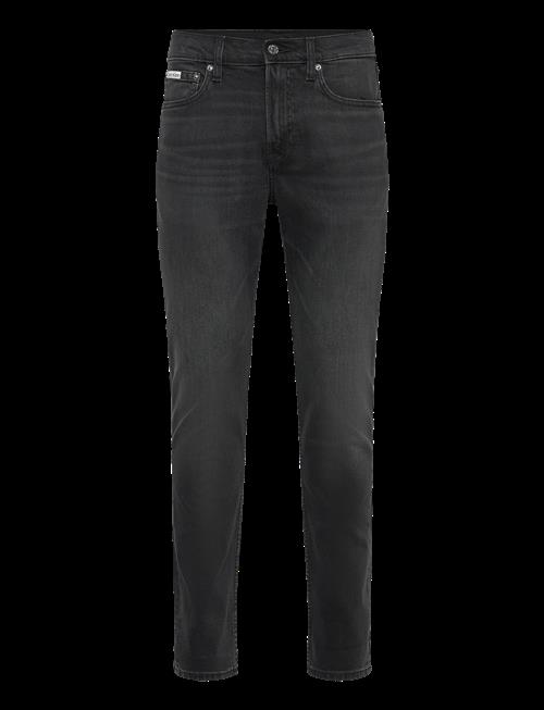 Calvin Klein Jeans | Slim Taper Black Oil Slick Jean | 31 x 34