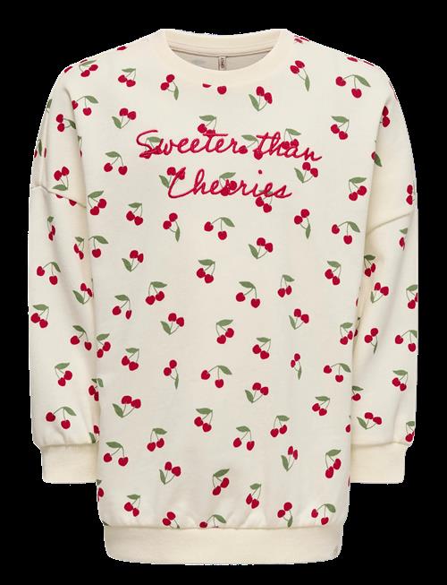 Kids Only | Kmgcherry L/S Ovz Oneck Printed Ub Swt | 98
